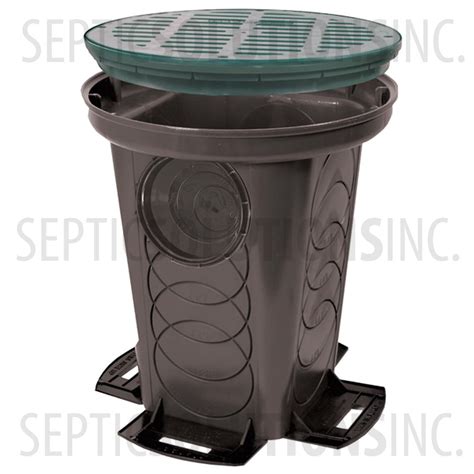 poly septic distribution box|4 hole septic distribution box.